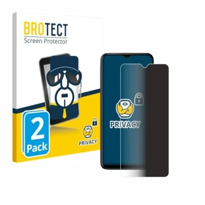 Abbildung von BROTECT (2 Stück Anti Spy Blickschutzfolie für Nokia G60 5G Privacy Screen Protector [Displayschutz Folie, Sichtschutz, Blaulichtfilter]