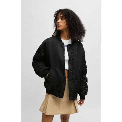 Abbildung von HUGO Blue Outdoorjacke &quot;Falorri 1 B&quot;, in Moiré Optik