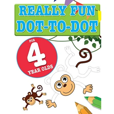 Abbildung von Really Fun dot to for 4 year Olds: Fun, educational puzzles four old children