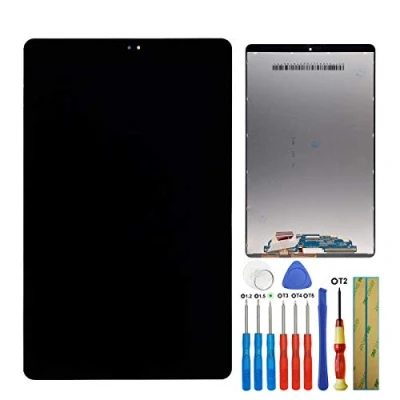 Abbildung von E YIIVIIL Neuer Ersatz Amoled Display Kompatibel mit Samsung Galaxy Tab A2 SM T590 T595 Touch Screen Assembly with Tools