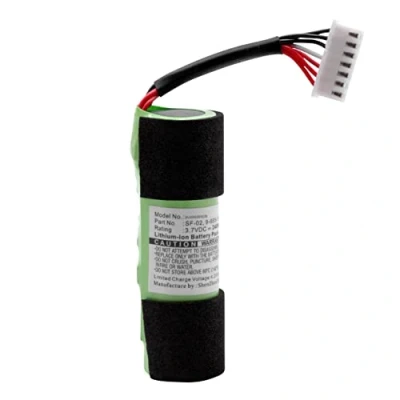 Abbildung von vhbw Akku kompatibel mit Sony SRS X2 Bluetooth Lautsprecher ersetzt SF 02, 9 885 197 08 (Li Ion, 2400mAh, 3.7V) Ersatzakku, Batterie