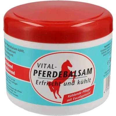 Abbildung von Pferdebalsam Gel Kühlend grün mit Eucalyptusöl Pferdesalbe, Pferdegel, Vital