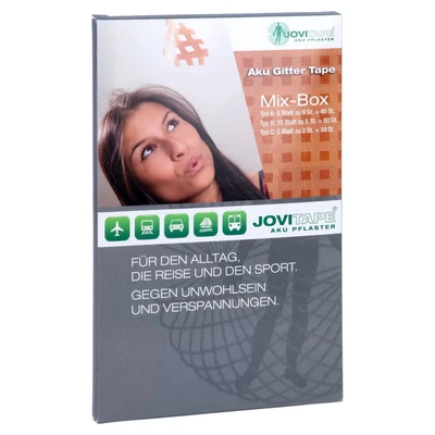 Abbildung von Jovitape Gittertape Mix box Typ A+B+C 115 St
