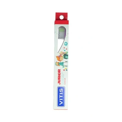 Abbildung von Vitis Junior toothbrush + toothpaste 15ml assorted colors