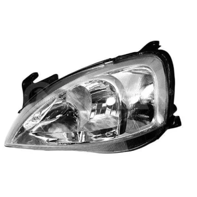 Abbildung von ALKAR 2742420 Scheinwerfer rechts W5W, H7/H7, PY21W OPEL: Corsa C Schrägheck, Combo Kasten / Kombi, Tour