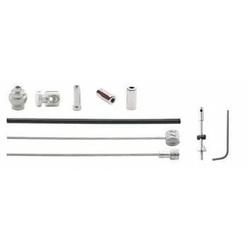 Abbildung von Trommelbremsenzug Elvedes 1700mm / 2350mm Nirosta Schwarz