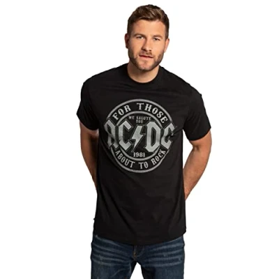 Abbildung von JP1880 T Shirt Bandshirt AC/DC Halbarm