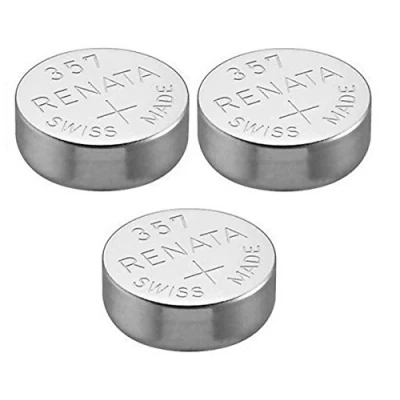 Abbildung von Uhrenbatterie Renata Single Swiss 357 oder SR44SW AG13 1.55V (3 x SR 44 SW)