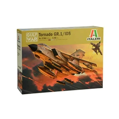 Abbildung von ITALERI 2783S 1:48 Tornado GR.1/IDS Gulf War , Modellbau, Bausatz, Standmodellbau, Basteln, Hobby, Kleben, Plastikbausatz, detailgetreu, Unlackiert