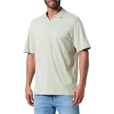 Abbildung von JACK&amp;JONES Herren JCOCOLLECTIVE Label Polo SS Poloshirt, Desert Sage, XL
