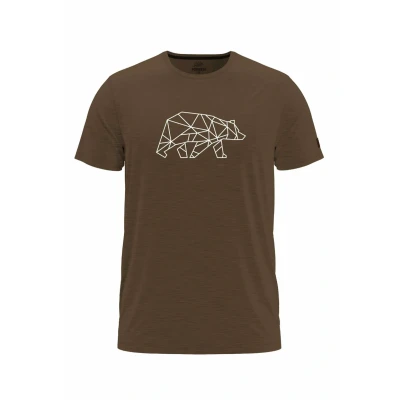 Abbildung von Forsberg Tshirt print, Herren, Größe: 4XL, Braun