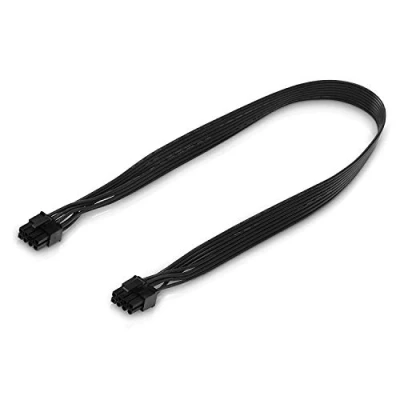 Abbildung von adaptare 35117 60 cm Grafikkarte Stromkabel 8 pin PCIe Stecker / Computer Kabel