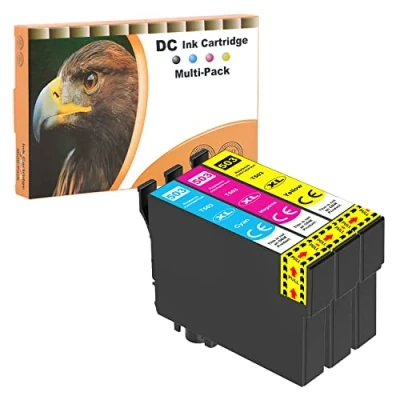 Abbildung von D&amp;C 3X Druckerpatronen Kompatibel für Epson 503XL 503 XL Expression Home XP 5200 5205 XP5200 XP5205, Workforce WF 2960 2965 WF2960 WF2965 2960DWF 2965DWF