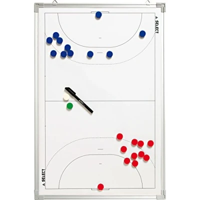 Abbildung von Select Taktiktafel Aluminium Handball, 90 x 60 cm, 7294000000, Weiß