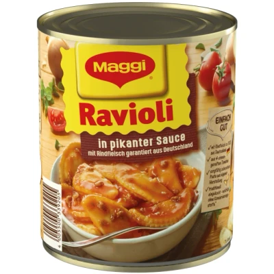 Abbildung von MAGGI Ravioli in pikanter Sauce, 800g