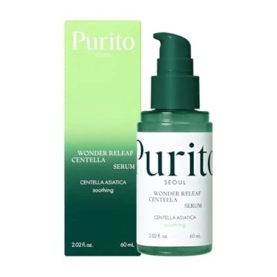 Abbildung von PURITO Centella Serum, Korean Centella, for All Skin Types, Ampoule, Soothing, Calming, Facial Serum face, Vegan &amp; Cruelty Free, Care, 60ml 2fl.oz