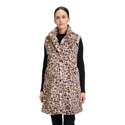 Abbildung von Betty Barclay Casual MIT Stehkragen Weste, Damen, Größe: 36, Camel beige