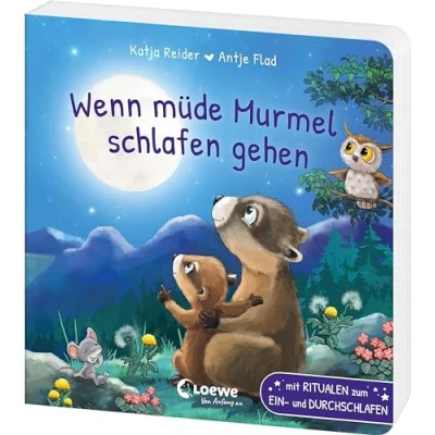 Abbildung von Wenn müde Murmel schlafen gehen: Mit Ritualen zum Ein und Durchschlafen Gute Nacht Pappbilderbuch gemeinsamen Kuscheln Vorlesen für Kinder ab 2 Jahren (Loewe von Anfang an)