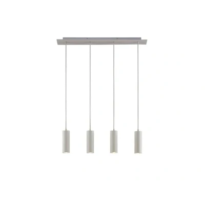 Abbildung von Lindby Hängeleuchte Joffrey, 76 cm, weiß, 4 flg., GU10