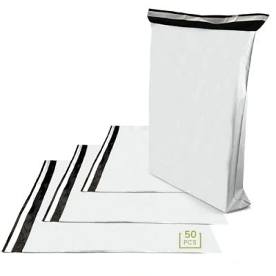 Abbildung von Netuno 50 Stück Folien Versandtaschen 550x 800 mm selbstklebend Versandtüte Warenbeutel Plastikbeutel Folienbeutel Folienversandtasche Kurierumschlag Versandbeutel aus Folie für Kleidung Textilien
