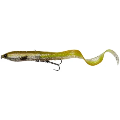Abbildung von Savage Gear 3D Hard Eel 2+1 17cm 50gr Slow Sinking Green Silver Ayu Jerkbait