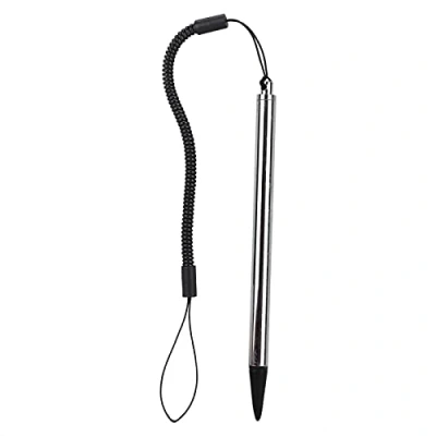 Abbildung von Frühling Seil Touch Pen Malerei resistiven Touchscreen Hardtip Stylus für POS/PDA/Industrie PC/Auto Navigatior, etc.(Silber)