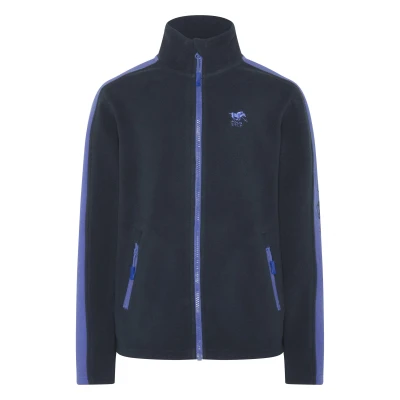 Abbildung von Polo Sylt IM TWO TONE LOOK Fleecejacke für Kinder, Größe: 146/152, Total eclipse
