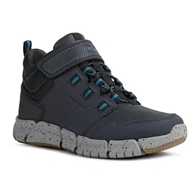 Abbildung von Geox Flexyper BOY ABX Sneaker high für Kinder, Größe: 34, Navy/petrol Schuhe