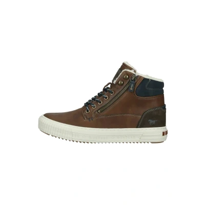 Abbildung von Mustang Sneaker high braun, Herren, Größe: 44, Braun Schuhe