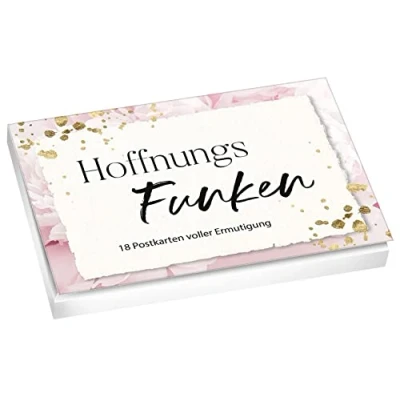 Abbildung von Hoffnungsfunken Postkartenset: 18 Postkarten voller Ermutigung.