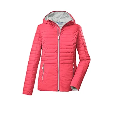 Abbildung von Killtec Damen Steppjacke mit Kapuze/Jacke in Daunenoptik KOS 117 WMN QLTD JCKT ; coral pink, 36, 37928 000