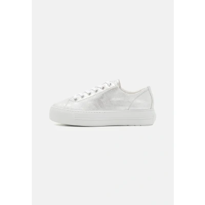 Abbildung von Paul Green Sneaker low, Damen, Größe: 38.5, Metallic antic alu Schuhe