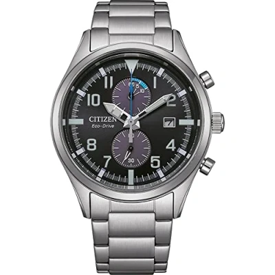 Abbildung von CITIZEN Herren Analog Japanisches Quarzwerk Uhr mit Edelstahl Armband CA7028 81E