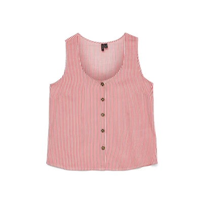 Abbildung von Vero Moda Vmbumpy NOOS Weste, Damen, Größe: XS, Rot