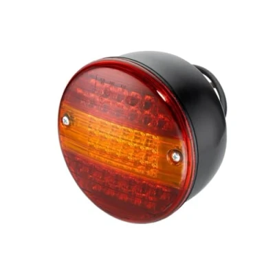 Abbildung von HELLA Heckleuchte LED 24V Anbau/geschraubt ECE/ADR/GGVS/nicht SAE Lichtscheibenfarbe: rot/gelb Stecker: Superseal 1 x 4 Female links/rechts Menge: 2SD 340 685 051