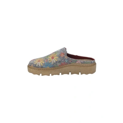 Abbildung von Josef Seibel Pantolette flach, Damen, Größe: 39, Grau multi Schuhe