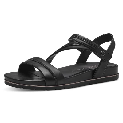 Abbildung von Tamaris Riemensandalette, Damen, Größe: 37, Black Schuhe