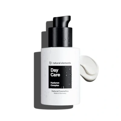 Abbildung von Day Care 50ml Feuchtigkeitscreme Tagescreme mit Hyaluronsäure, Glycerin und Lipiden Anti Aging 100% Naturkosmetik feuchtigkeitsspendend vegan, natürliche Inhaltstoffe, Parfümfrei ml