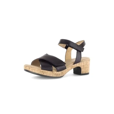 Abbildung von Gabor Comfort Riemensandalette, Damen, Größe: 39, Schwarz Schuhe