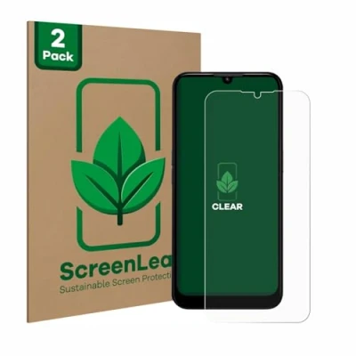 Abbildung von ScreenLeaf (2 Stück Schutzfolie für Doro 8200 [nachhaltiger Displayschutz, Folie, transparent, kratzfest]