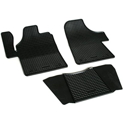 Abbildung von AD Tuning RI901634 Gummifußmatten Set, 4 teilig, Gummi Fußmatten