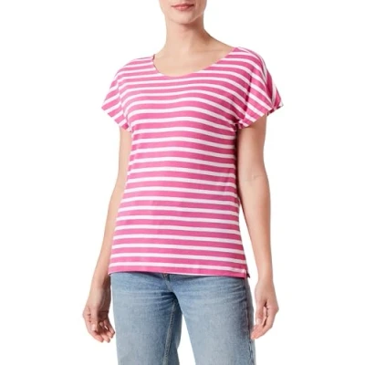 Abbildung von ONLY T Shirt Damen, Raspberry Rose/Stripes:Cloud Dancer (Dina), XS