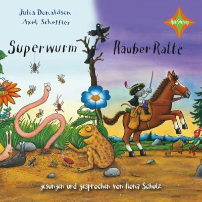 Abbildung von Superwurm / Räuber Ratte: Sprecher: Ilona Schulz, 1 CD, Digipack, Laufzeit 45 Min.