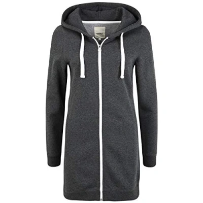 Abbildung von Oxmo Oxolinda Sweatjacke, Damen, Größe: Medium, Dar grey m