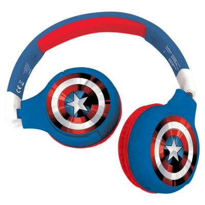 Abbildung von Lexibook Faltbare kabellose Kopfhörer Avengers
