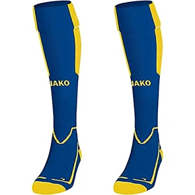 Abbildung von JAKO Unisex steunkousen Lazio Stutzenstrumpf, mehrfarbig(Royal/Citro), 39 42 EU