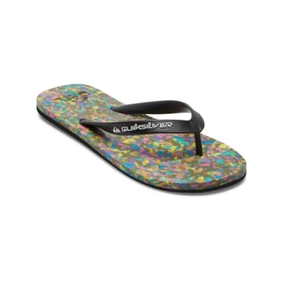 Abbildung von Quiksilver Herren Molokai Recycled Sandale, Black Blue Black, 40 EU