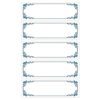 Abbildung von Avery Zweckform HOM Einmachetiketten/59528 70x23 mm Zierrahmen Inh.15
