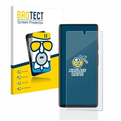Abbildung von BROTECT Entspiegelungs Schutzglas für Google Pixel 6a Schutz Folie Panzerfolie Glas Matt [Extrem Kratzfest 9H, Anti Reflex, Fingerprint]