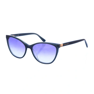 Abbildung von LONGCHAMP Damen LO659S 42815 424 Sonnenbrillen Plastik Blau Cat Eye Normal Schattiert